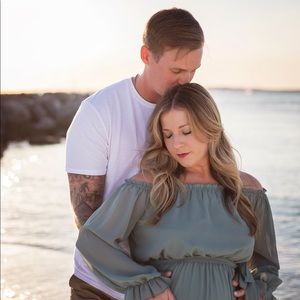 Dark Sage Maxi Dress